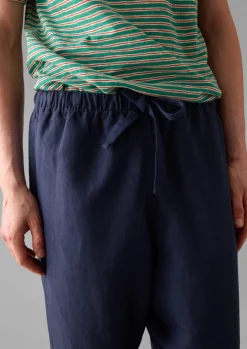 Alfie Garment Dyed Herringbone Trousers
