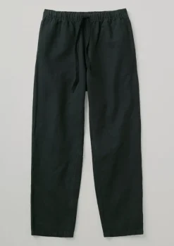 Alfie Garment Dyed Herringbone Trousers