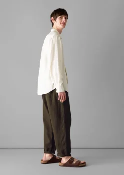 Alfie Garment Dyed Linen Trousers