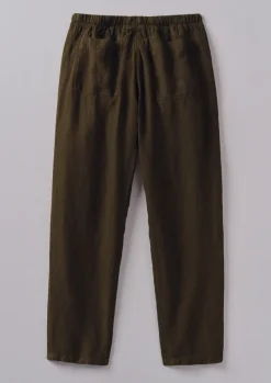 Alfie Garment Dyed Linen Trousers