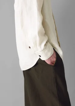 Alfie Garment Dyed Linen Trousers