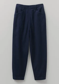 Alix Indigo Twill Trousers