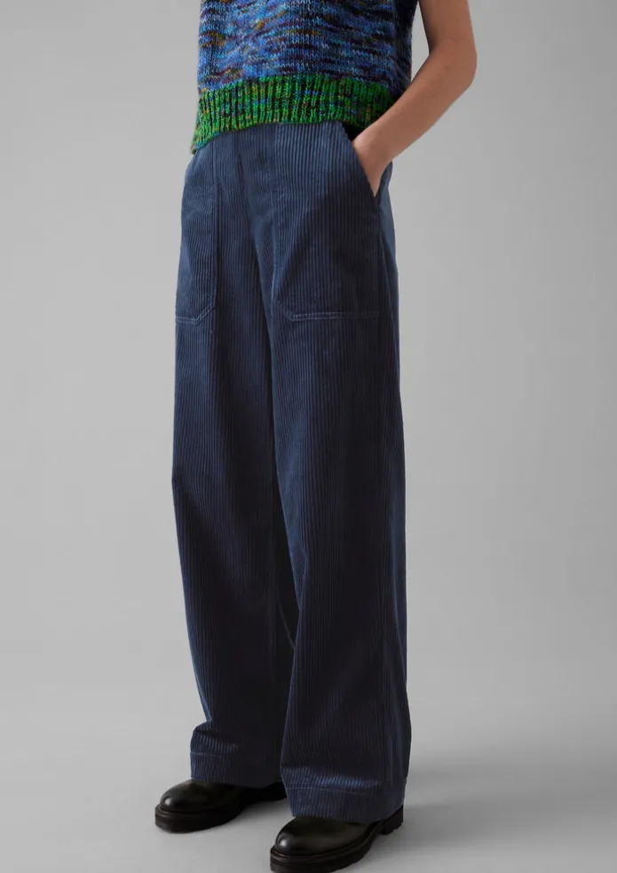 Annie Organic Cord Full Length Trousers