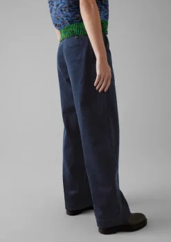 Annie Organic Cord Full Length Trousers