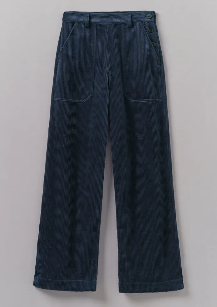 Annie Organic Cord Full Length Trousers