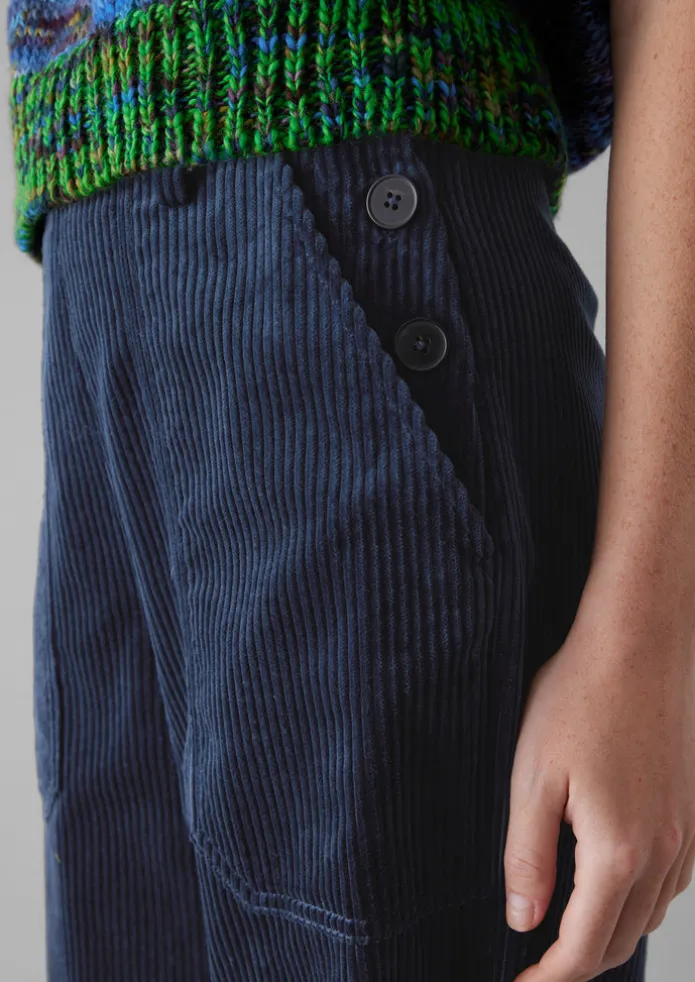 Annie Organic Cord Full Length Trousers