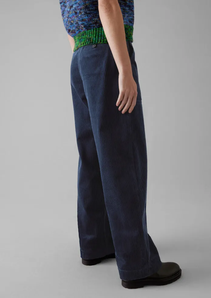 Annie Organic Cord Full Length Trousers