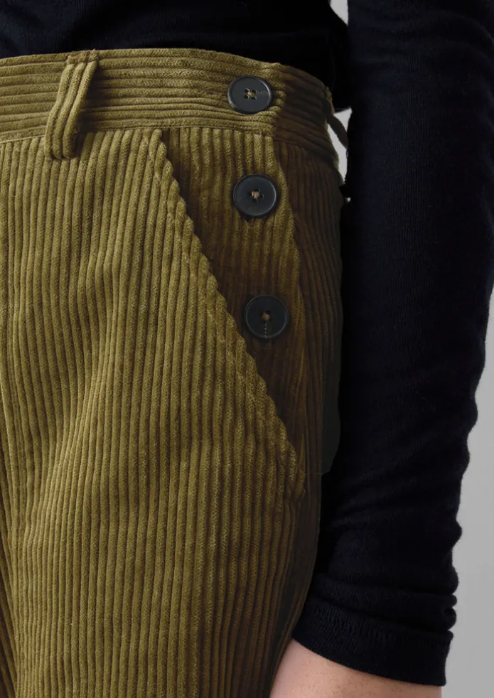 Annie Organic Cord Full Length Trousers