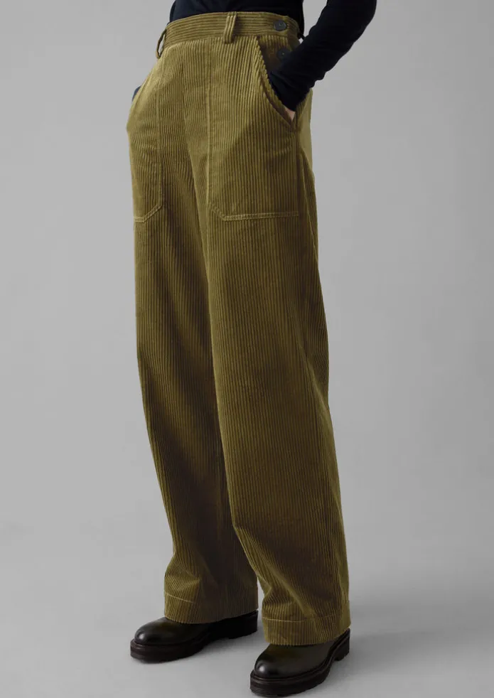 Annie Organic Cord Full Length Trousers
