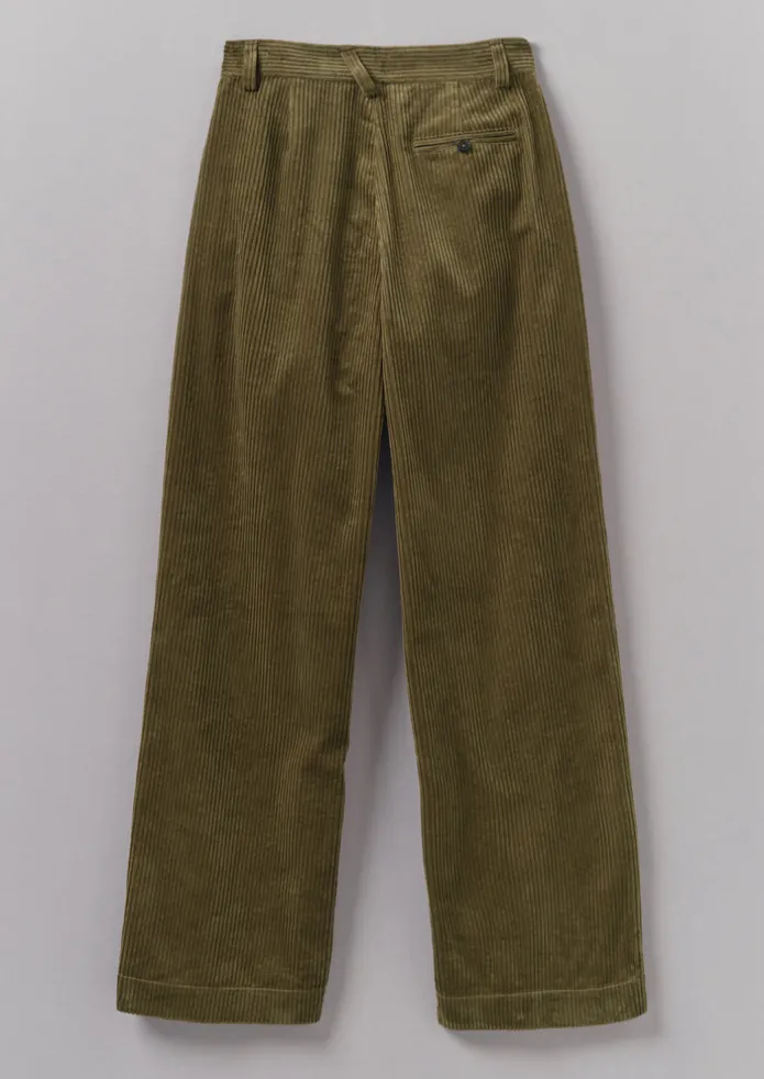 Annie Organic Cord Full Length Trousers
