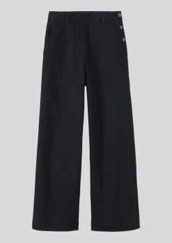 Annie Organic Denim Side Button Jeans