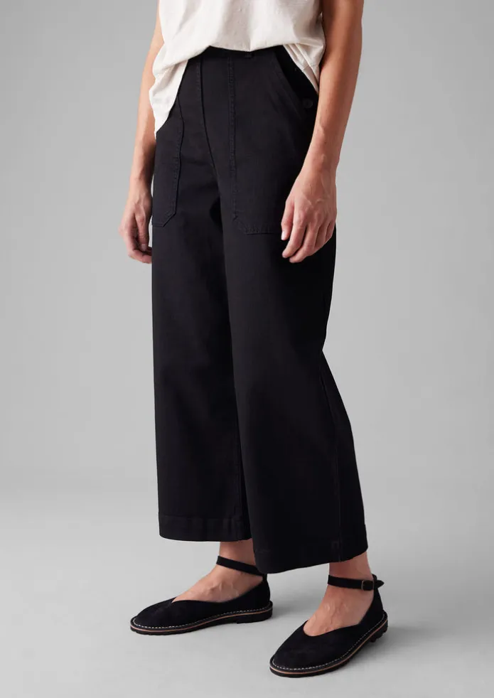 Annie Organic Denim Side Button Jeans