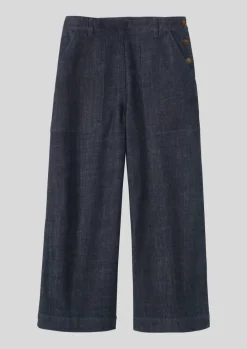 Annie Organic Denim Side Button Jeans