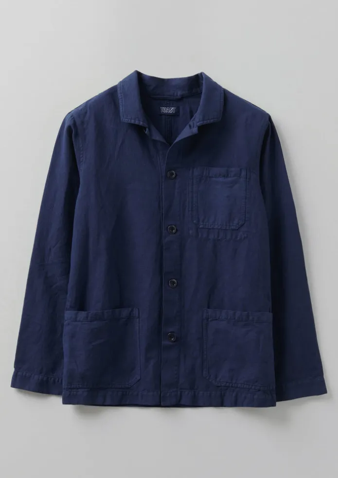 Arlo Garment Dyed Herringbone Jacket