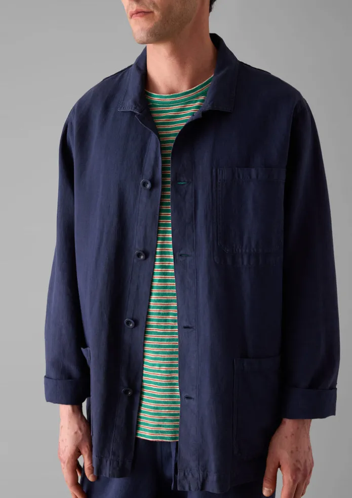 Arlo Garment Dyed Herringbone Jacket