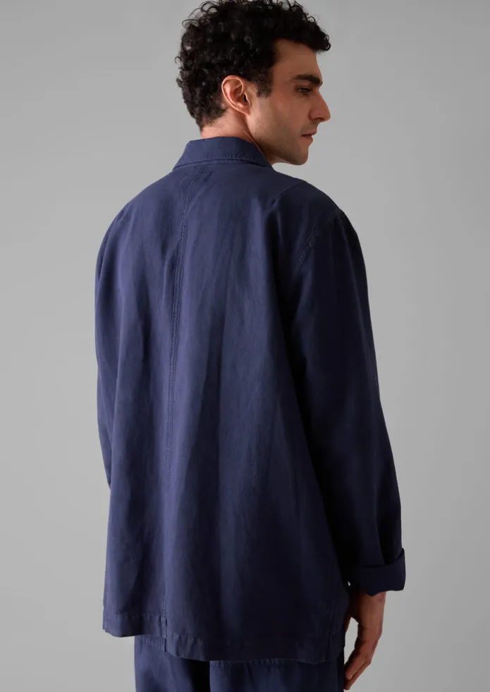 Arlo Garment Dyed Herringbone Jacket
