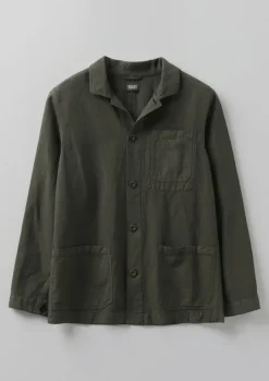 Arlo Garment Dyed Herringbone Jacket