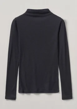 Aster Wool Lyocell High Neck Tee