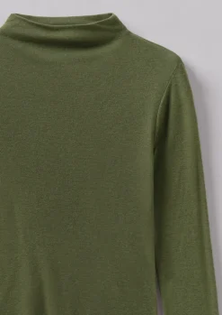 Aster Wool Lyocell High Neck Tee