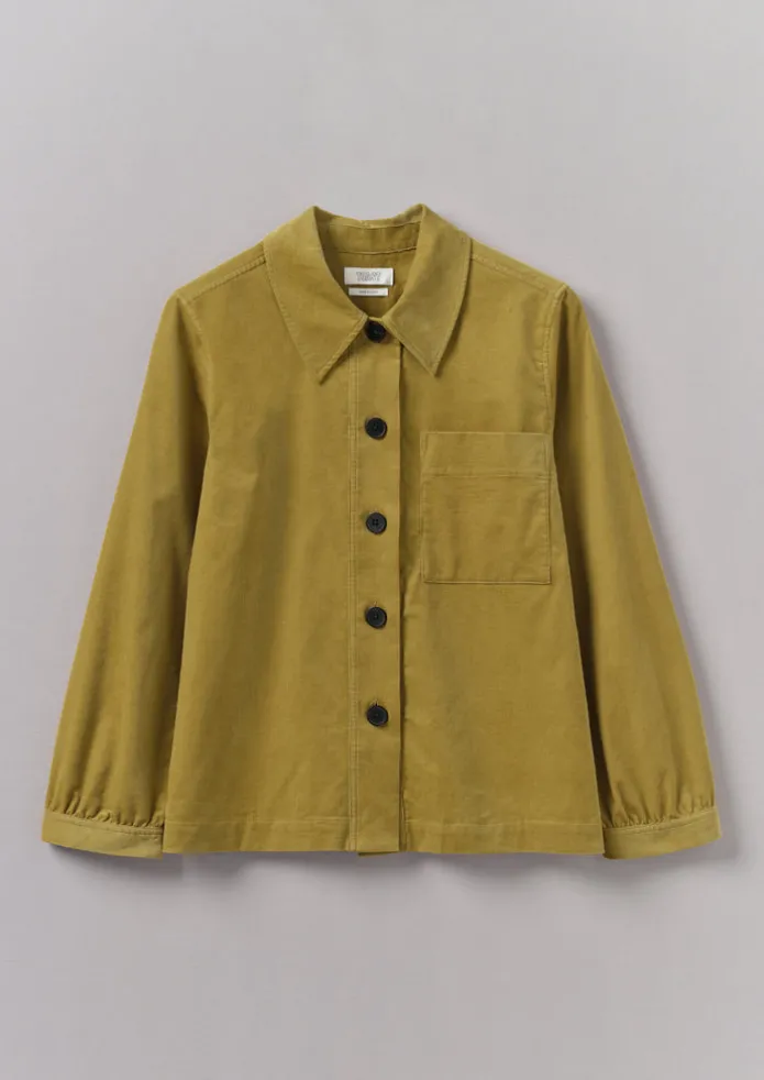 Baya Patch Pocket Organic Cord Shirt
