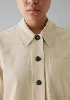 Baya Patch Pocket Organic Cord Shirt