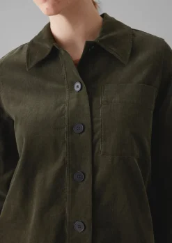 Baya Patch Pocket Organic Cord Shirt