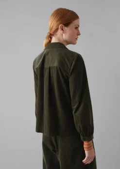Baya Patch Pocket Organic Cord Shirt