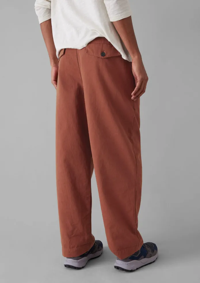 Bill Cotton Wide Leg Trousers