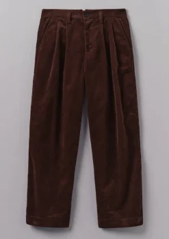 Bill Organic Cord Wide Leg Trousers