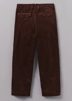 Bill Organic Cord Wide Leg Trousers