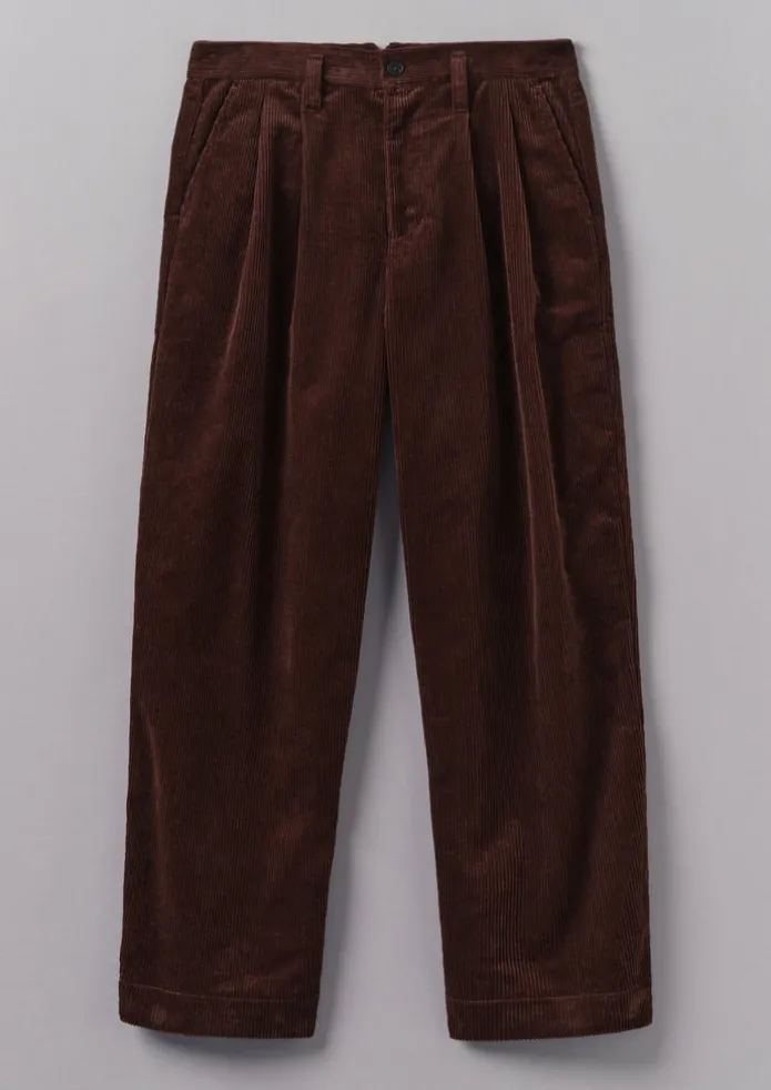 Bill Organic Cord Wide Leg Trousers
