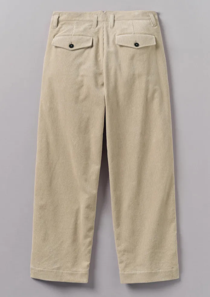 Bill Organic Cord Wide Leg Trousers