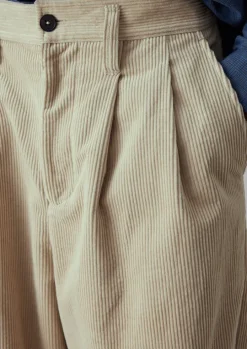 Bill Organic Cord Wide Leg Trousers