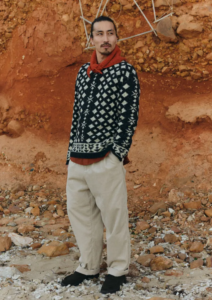 Bill Organic Cord Wide Leg Trousers