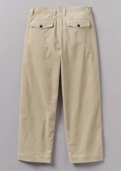 Bill Organic Cord Wide Leg Trousers