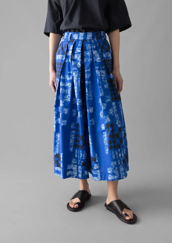 Block Print Batik Cotton Culottes