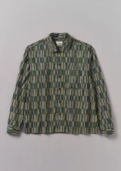 Block Print Irregular Check Shirt