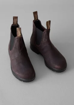 Blundstone Waxed Suede Chelsea Boots