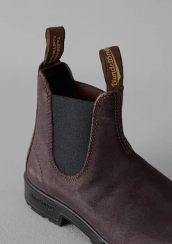 Blundstone Waxed Suede Chelsea Boots