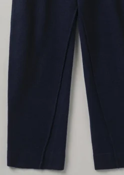 Boiled Wool Pull On Trousers