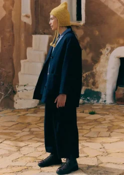 Boiled Wool Short Coat