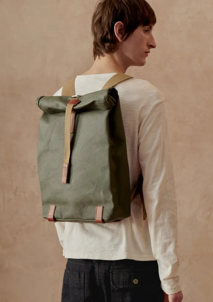 Brooks England Pickwick Canvas Backpack