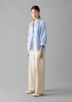 Catrin Cotton Oxford Easy Shirt