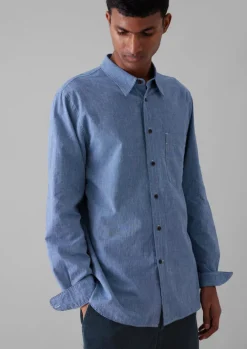 Chambray Cotton Linen Shirt