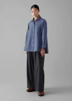 Chambray Cotton Shirt