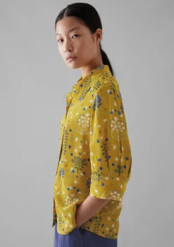 Collector Print Crepe Shirt