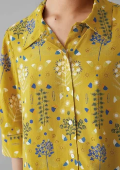 Collector Print Crepe Shirt