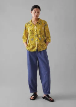 Collector Print Crepe Shirt