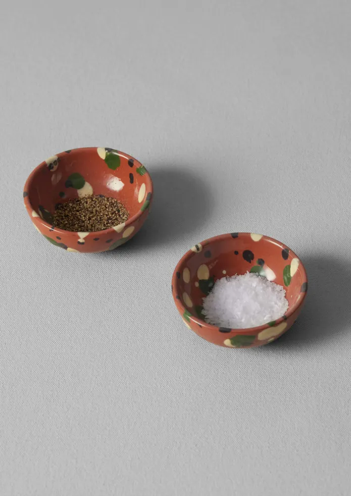 Cortona Splatter Pinch Pot Set