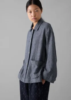 Cotton Linen Twill Shirt